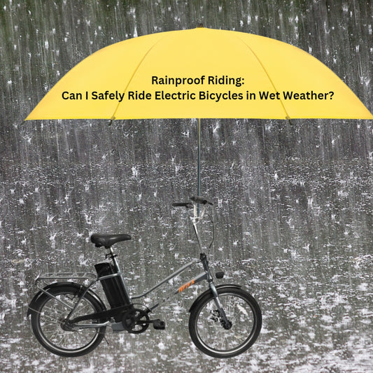 Rainproof Riding: Can I Safely Ride Electric Bicycles in Wet Weather? | Skoot Ezy