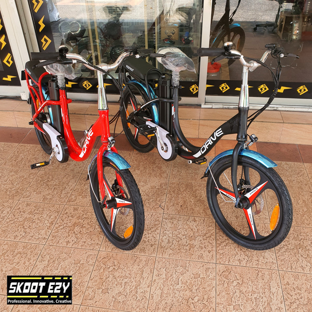 eco electric bicycle Eco Drive Electric Bicycle – Skoot Ezy