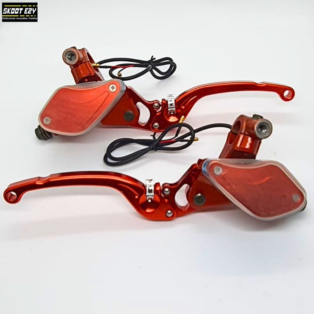Skoot Ezy Hydraulic Master Brake Pump in Vibrant Orange Colour - Superior Control and Performance